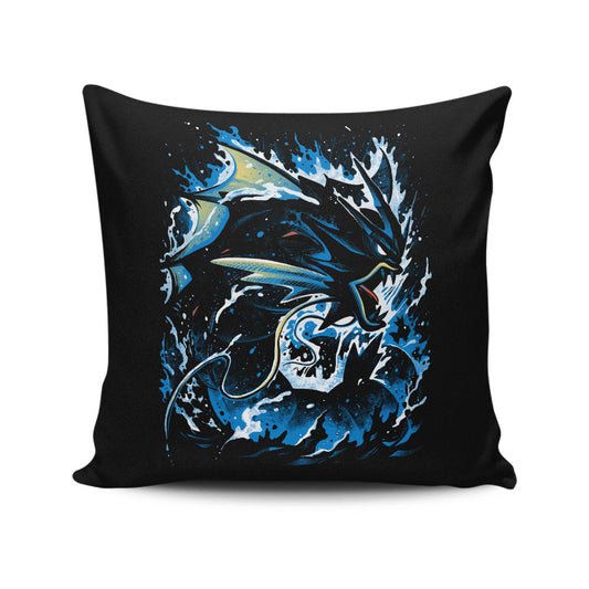 Fury of the Sea - Throw Pillow