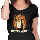 GI McClane - Women's V-Neck