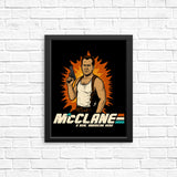 GI McClane - Posters & Prints