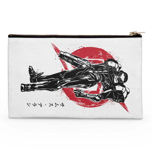Galactic Bounty Hunter Sumi-e - Accessory Pouch