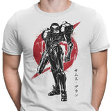 Galactic Bounty Hunter Sumi-e - Men's Apparel