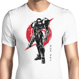 Galactic Bounty Hunter Sumi-e - Men's Apparel