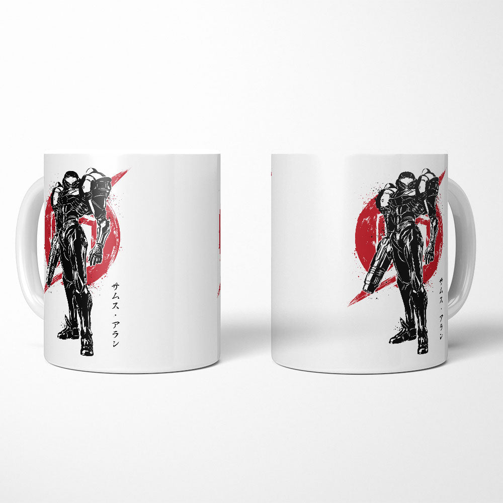 Galactic Bounty Hunter Sumi-e - Mug