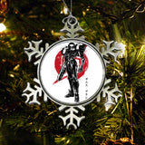 Galactic Bounty Hunter Sumi-e - Ornament
