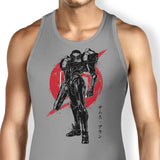 Galactic Bounty Hunter Sumi-e - Tank Top