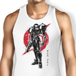 Galactic Bounty Hunter Sumi-e - Tank Top