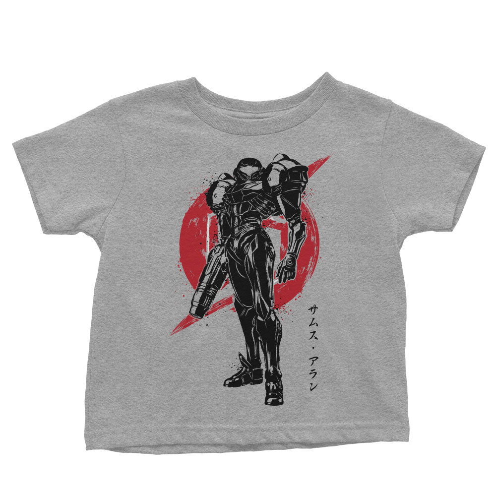 Galactic Bounty Hunter Sumi-e - Youth Apparel