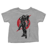 Galactic Bounty Hunter Sumi-e - Youth Apparel