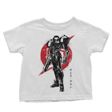 Galactic Bounty Hunter Sumi-e - Youth Apparel