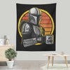 Galaxy's Best Dad - Wall Tapestry