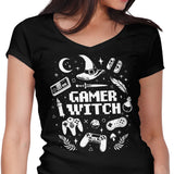 Gamer Witch - Women's V-Neck