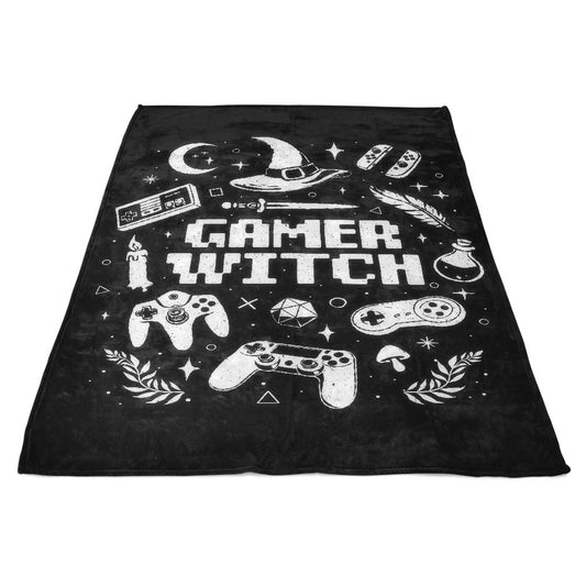 Gamer Witch - Fleece Blanket