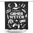 Gamer Witch - Shower Curtain