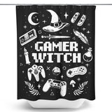 Gamer Witch - Shower Curtain