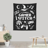 Gamer Witch - Wall Tapestry