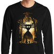Garden Silhouette - Long Sleeve T-Shirt