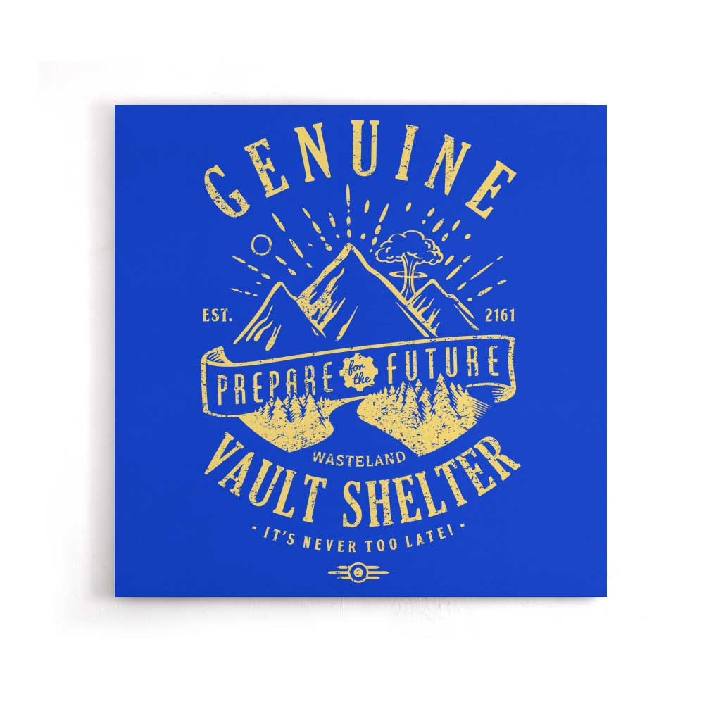 Genuine Vault - Canvas Print