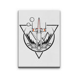 Geometric Wars - Canvas Print