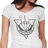 Geometric Wars - Women's V-Neck