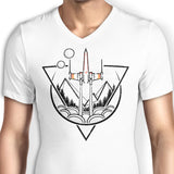 Geometric Wars - Men's V-Neck