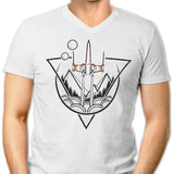 Geometric Wars - Men's V-Neck