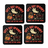 Get Spooky - Coasters