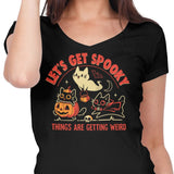 Get Spooky - Women's V-Neck