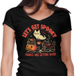 Get Spooky - Women's V-Neck