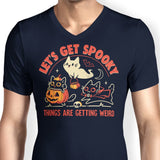 Get Spooky - Men's V-Neck
