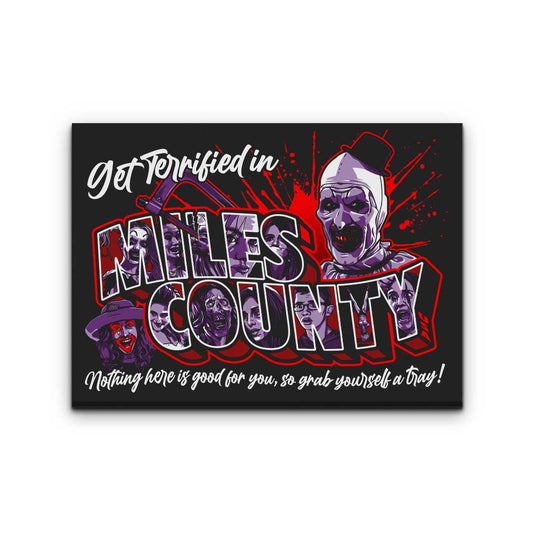 Get Terrified - Canvas Print