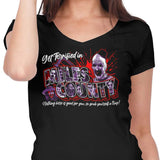 Get Terrified - Women's V-Neck