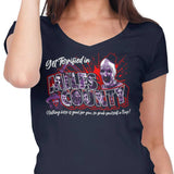 Get Terrified - Women's V-Neck