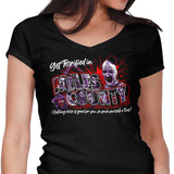 Get Terrified - Women's V-Neck