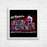 Get Terrified - Posters & Prints