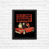 Getting Spooky - Posters & Prints