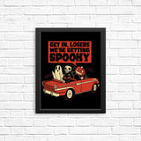 Getting Spooky - Posters & Prints