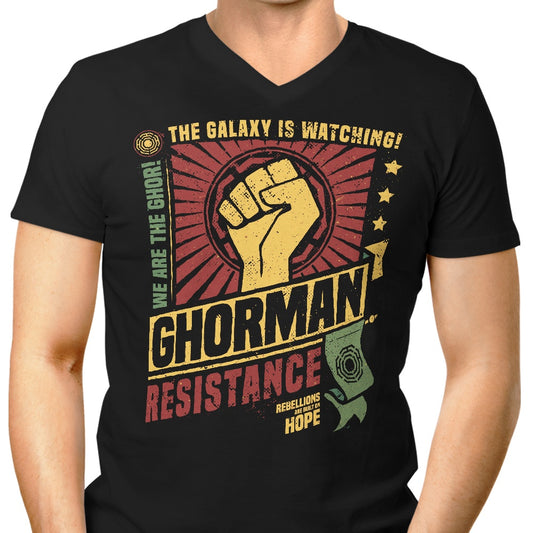 Ghorman Resistance - Men's V-Neck