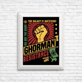 Ghorman Resistance - Posters & Prints