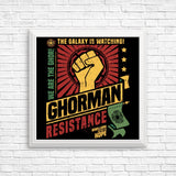 Ghorman Resistance - Posters & Prints