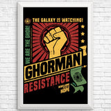 Ghorman Resistance - Posters & Prints