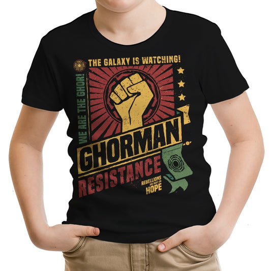 Ghorman Resistance - Youth Apparel