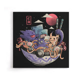 Ghost Bowl - Canvas Print