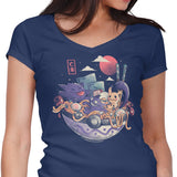 Ghost Bowl - Women's V-Neck