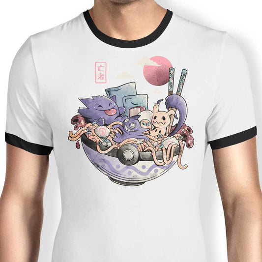 Ghost Bowl - Ringer T-Shirt
