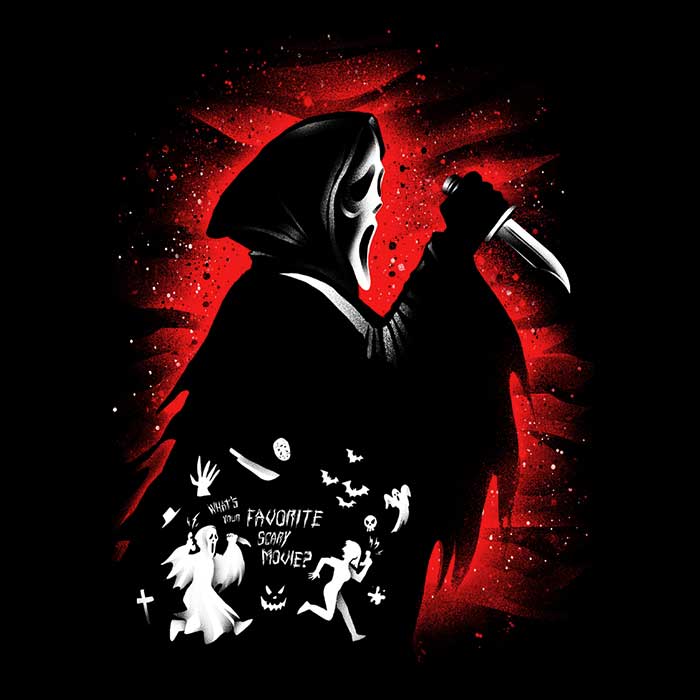 Ghost Face - Canvas Print