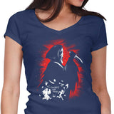 Ghost Face - Women's V-Neck