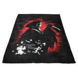 Ghost Face - Fleece Blanket