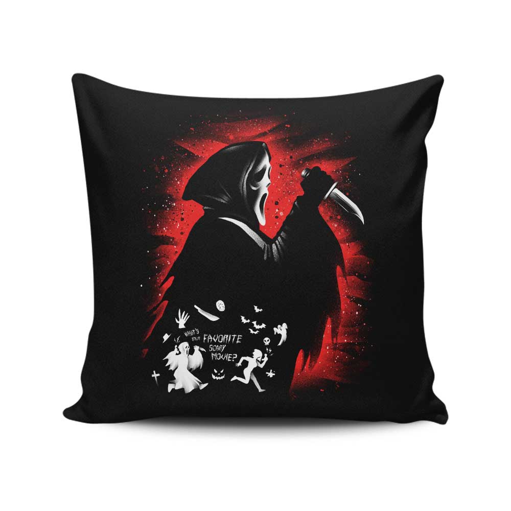 Ghost Face - Throw Pillow
