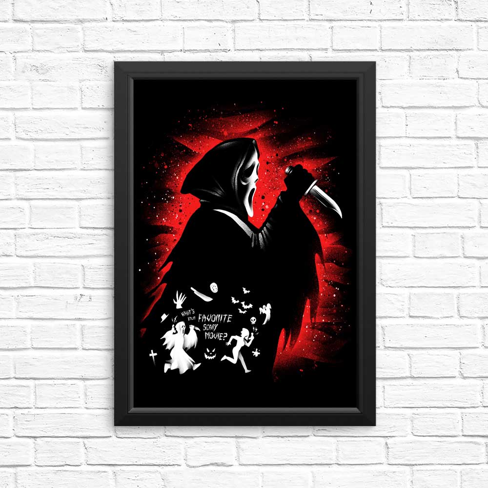 Ghost Face - Posters & Prints
