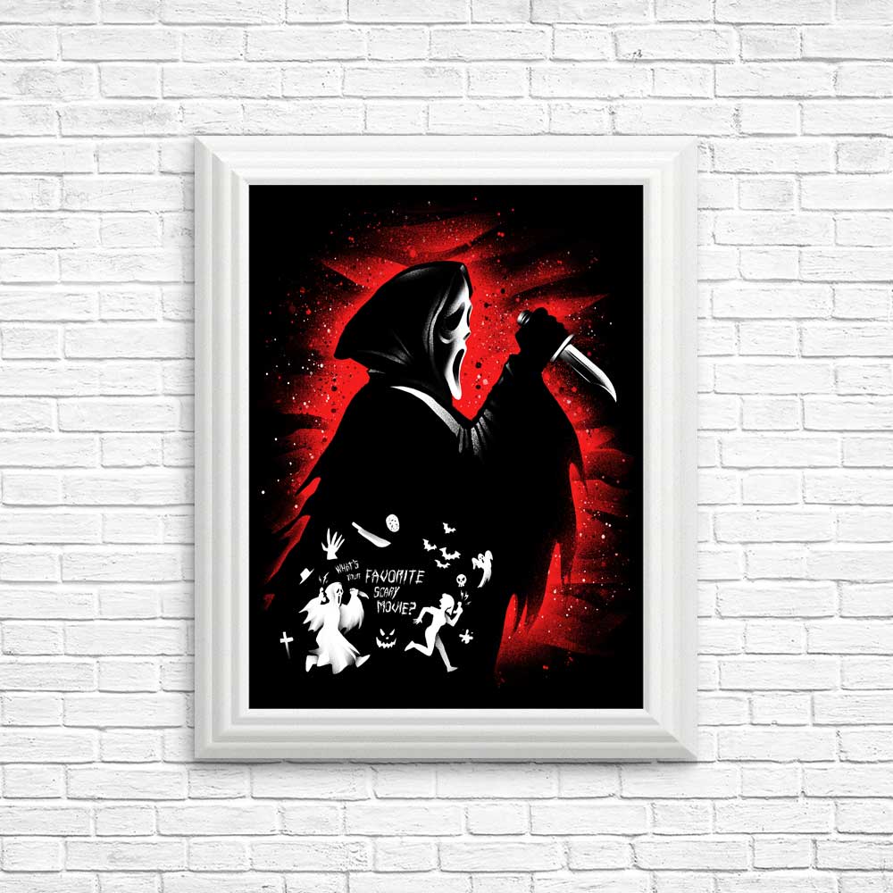 Ghost Face - Posters & Prints